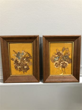 Preserved Flowers Wall Art