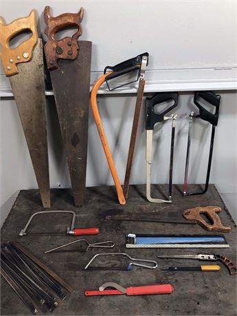 Various Hand Saws