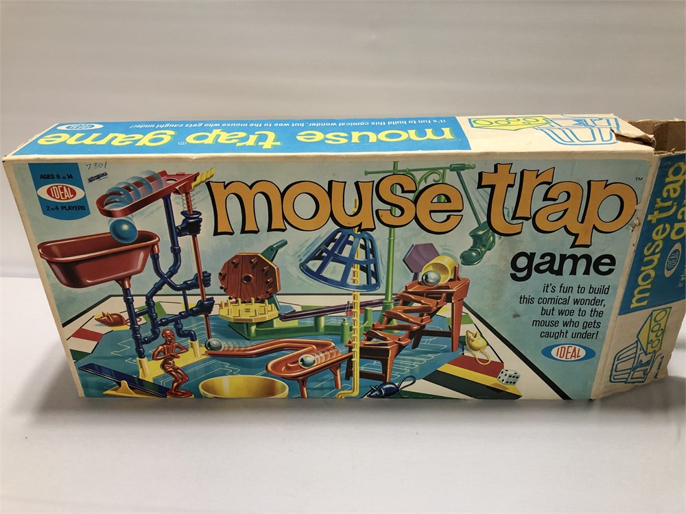North East Ohio Auctions - 1980's Mouse Trap Game