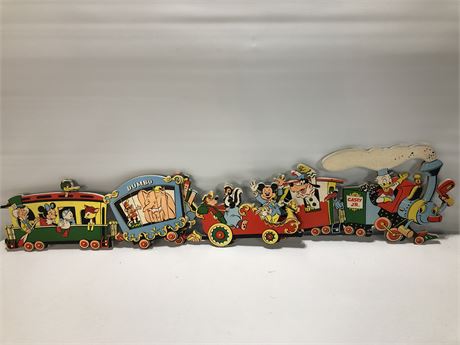 1950's Disney Carboard Train