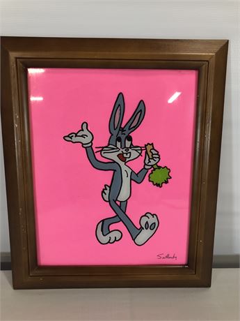 Bugs Bunny Reverse Painting
