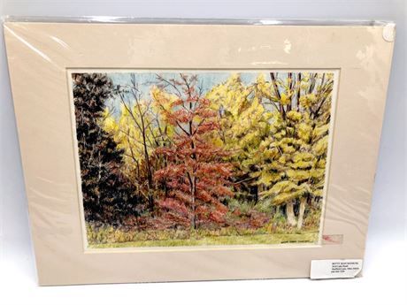 Color Pencil - Autumn French Creek - Betty Jean Manichl