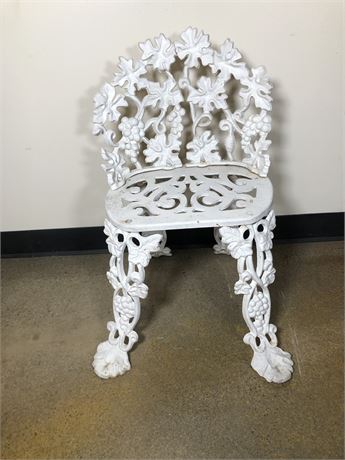 Victorian Cast Iron Garden Chair