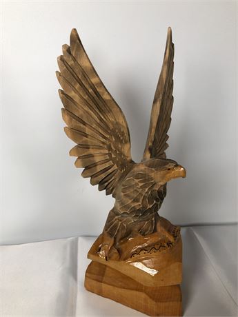 Carved Wood Eagle #2