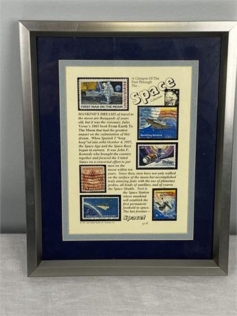 Framed Space Stamps