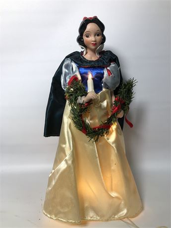 Porcelain Snow White Light Up Doll