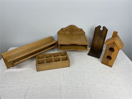 Lot of Wood Items