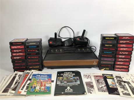 Atari 2600 and 38 Games