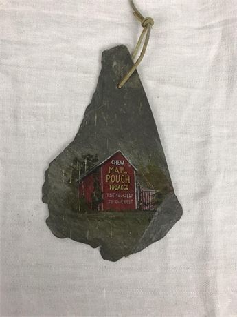 Mail Pouch Tobacco on Slate