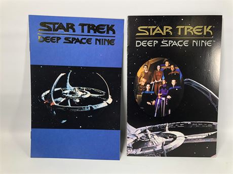 Star Trek Deep Space Nine Premiere Booklets - 1 and 1A