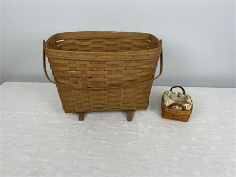 Two Longaberger Baskets