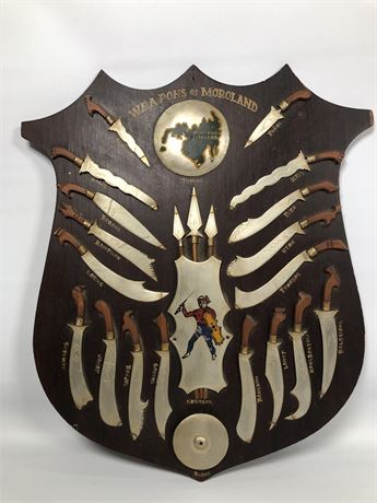 Weapons of Moroland Plaque