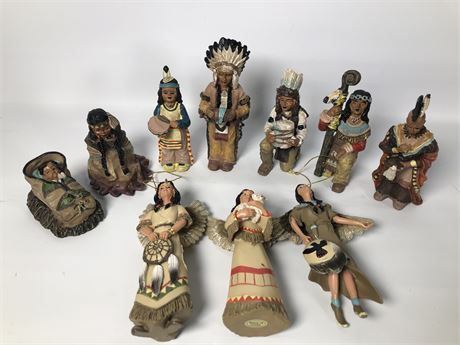 Native American Ceramic Figurines