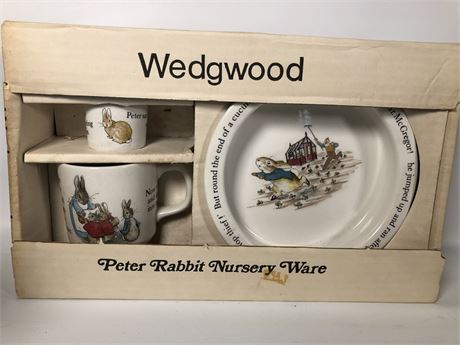 Wedgwood Peter Rabbit Four Piece Set