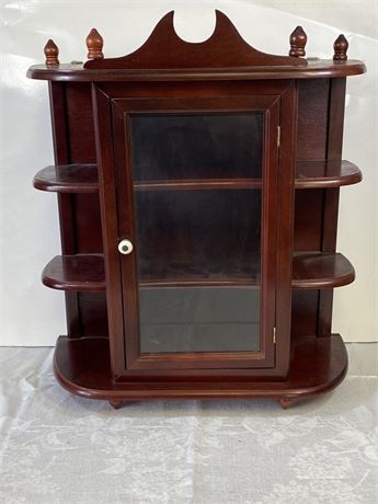 Knick Knack Table Top or Hanging Cabinet