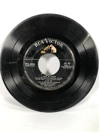 Elvis Presley - Love Me Tender - RCA Victor (EPA 4006)