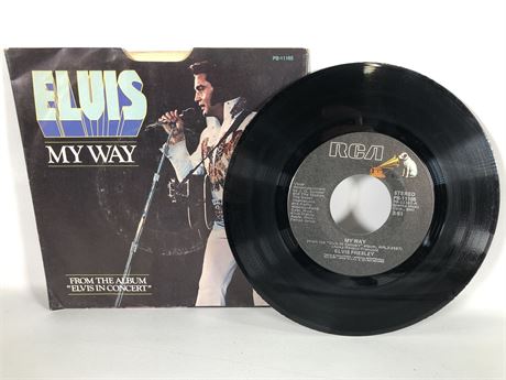Elvis Presley - My Way / America - RCA (PB-11165)
