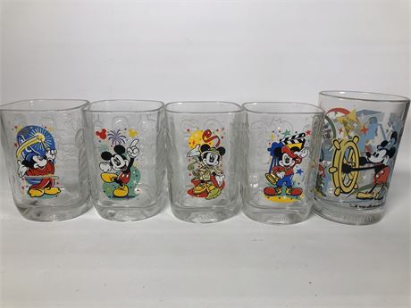 Mickey Mouse Collectible Glasses