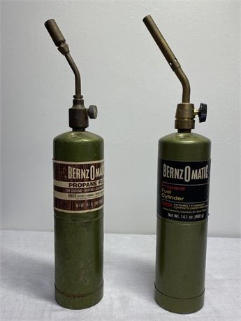 Two Bernz-O-Matic Torches