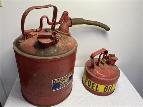 Pair of Gas Cans