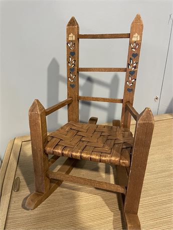 Small Wood Rocking Chair