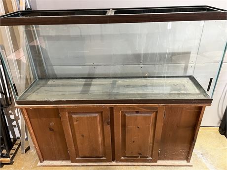 40 Gallon Fish Tank and Base