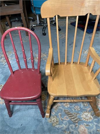 Two Children's Chairs