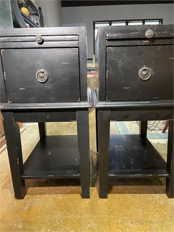 Solid Wood End Tables