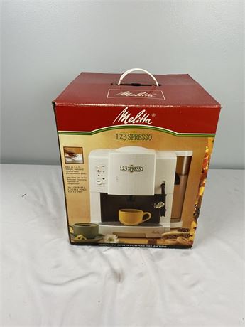 Melitta 123 Spresso Machine