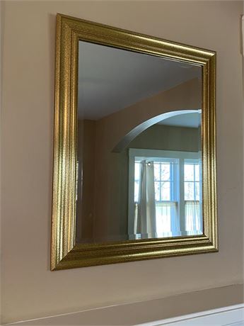 Gold Gilt Beveled Mirror