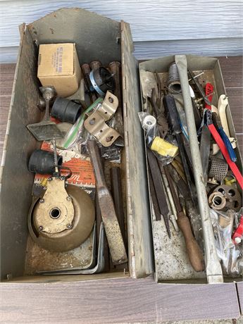 Tool Box with Tools