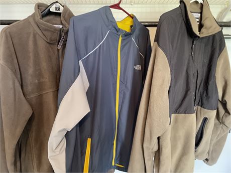 Columbia and North Face Jackets