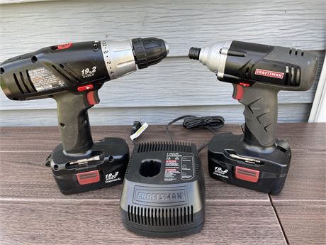 Craftsman Drill and Impact Driver