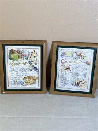 Framed Recipes