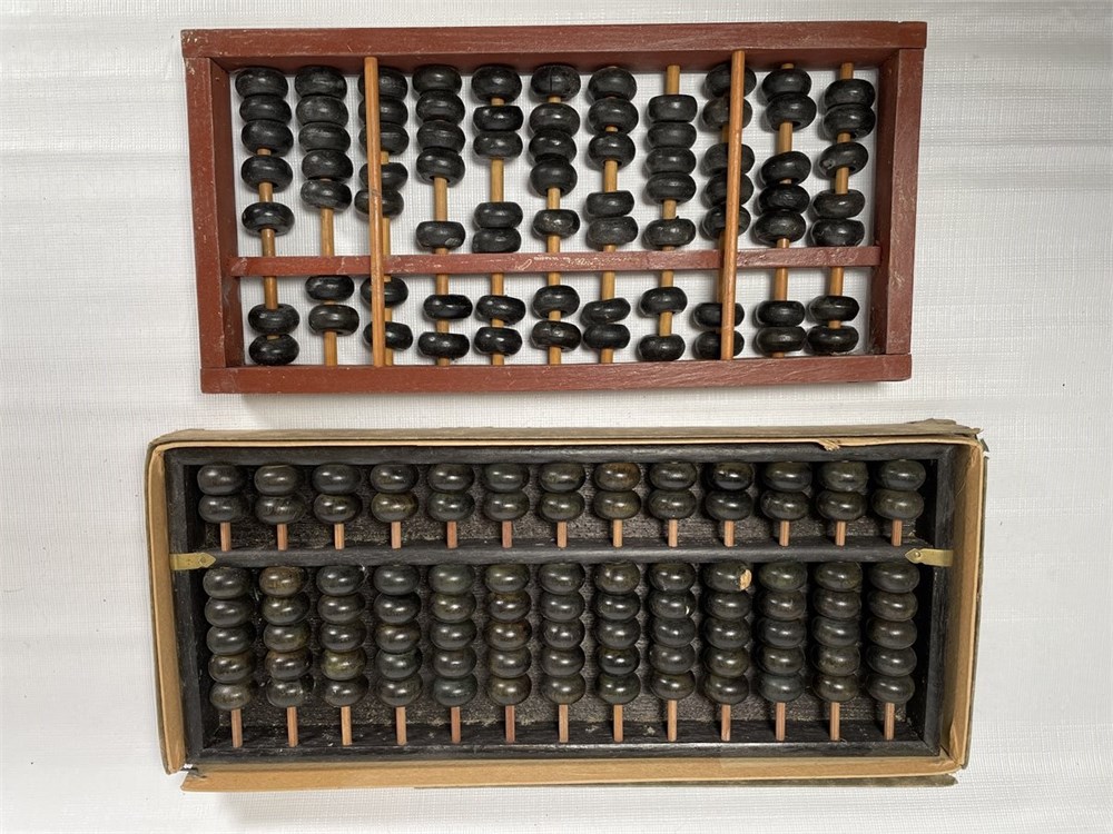 North East Ohio Auctions - Two Vintage Abacus