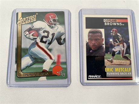 Eric Metcalf Trading Cards