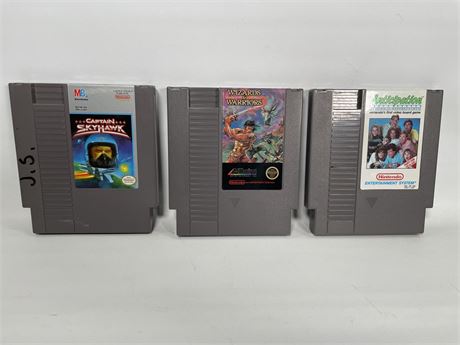 Three NES Games