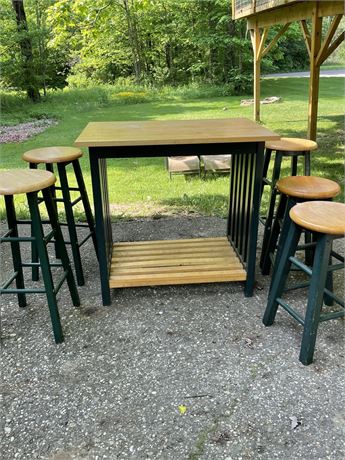 Table and Stools