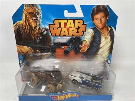 Hot Wheels Star Wars Hans Solo & Chewbacca