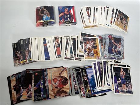 Assortment of NBA Trading Cards