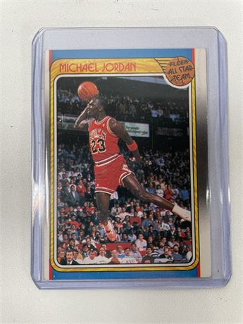 1988 Fleer Michael Jordan #120 Basketball Card