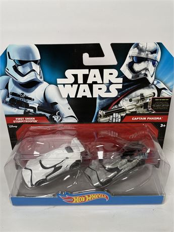 Hot Wheels Star Wars Stormtrooper & Captain Phasma