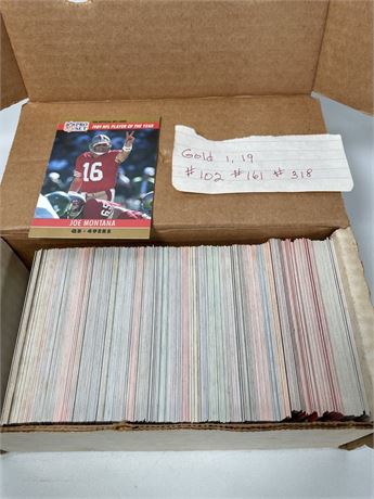 1990 Pro Set NFL Cards