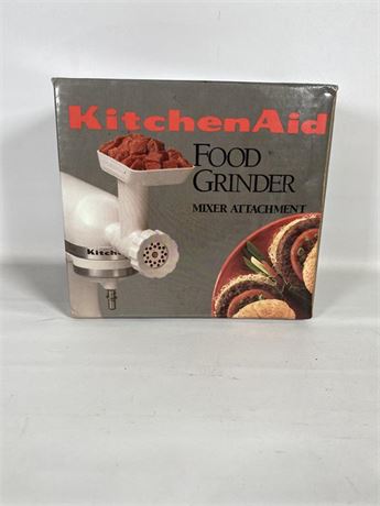 Kitchen Aid Food Grinder Attachment