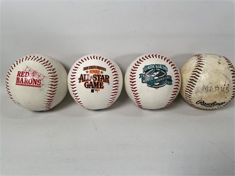 Collectible Baseballs