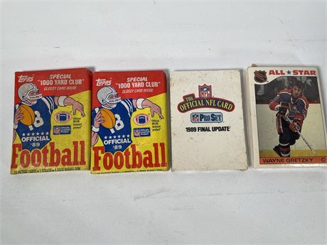 Unopened Trading Card Packs