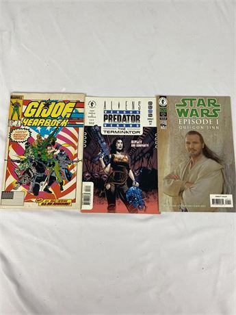 Lot of Three (3) Comics