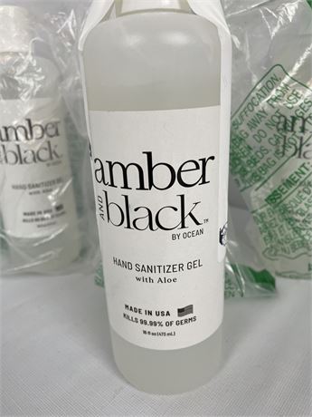 Amber Black Hand Sanitizer #2