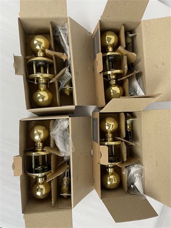 Solid Brass Interior Door Knobs