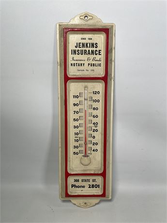 Metal Advertising Thermometer